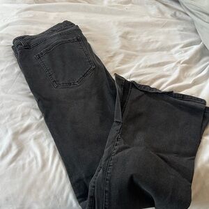 Time and Tru Black Flare Leg Denim Jeans